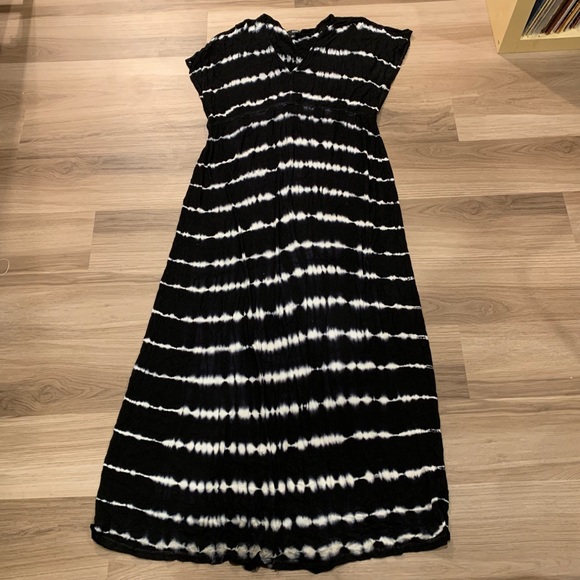 Tie Dye Long Maxi Dress - Picture 1 of 4